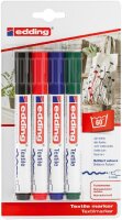 Edding Textilmarker 4500 4er-Blister sortiert basic