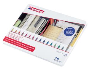 Edding Fineliner 55 16er-Metallbox sortiert