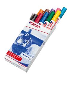 Edding Glanzlackmarker 750 10er-Faltschachtel sortiert