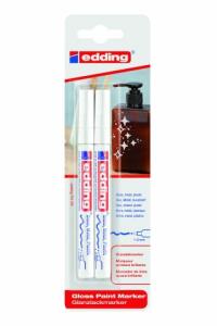Edding Glanzlackmarker 751 2er-Blister weiß