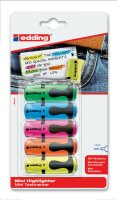 Edding Mini Textmarker 7 5er-Blister sortiert