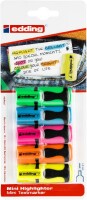 Edding Mini Textmarker 7 5er-Blister sortiert
