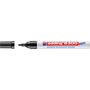 Edding Industrie Permanentmarker 8300 schwarz
