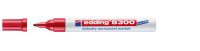 Edding Industrie Permanentmarker 8300 rot