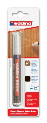 Edding Möbelmarker 8900 1er-Blister nussbaum antik