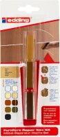 Edding Möbel-Reparatur-Wachs-Set 8901 3er-Blister eiche