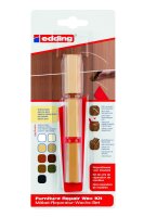 Edding Möbel-Reparatur-Wachs-Set 8901 3er-Blister...