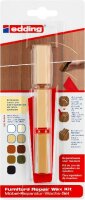 Edding Möbel-Reparatur-Wachs-Set 8901 3er-Blister kiefer
