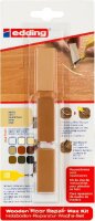 Edding Holzboden-Reparatur-Wachs-Set 8902 3er-Blister buche