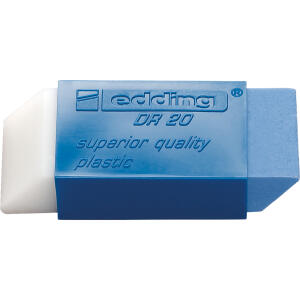 Edding Radierer Kunststoff DR 20 22x13x53 mm lose