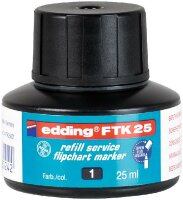 Edding Nachfülltinte FTK 25 schwarz