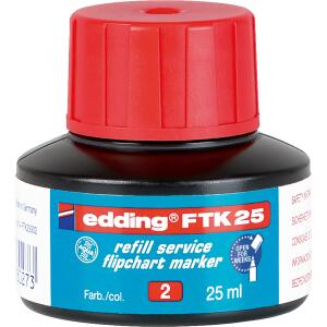 Edding Nachfülltinte FTK 25 rot