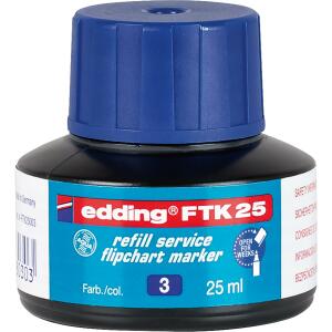 Edding Nachfülltinte FTK 25 blau
