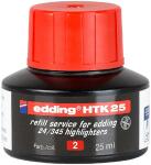 Edding Nachfülltinte HTK 25 rot