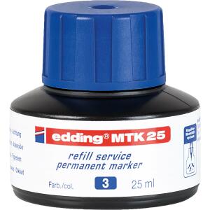 Edding Nachfülltinte MTK 25 blau