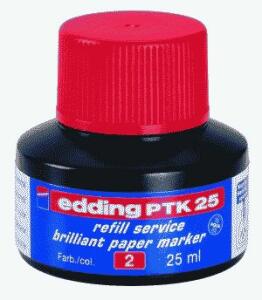Edding Nachfülltinte PTK 25 rot
