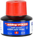 Edding Nachfülltinte PTK 25 rot