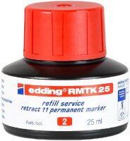 Edding Nachfülltinte RMTK 25 rot