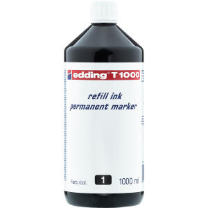 Edding Nachfülltinte T 1000 schwarz