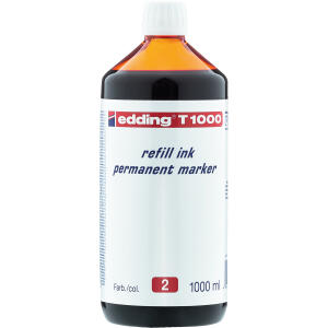 Edding Nachfülltinte T 1000 rot
