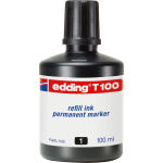 Edding Nachfülltinte T 100 schwarz