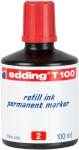 Edding Nachfülltinte T 100 rot