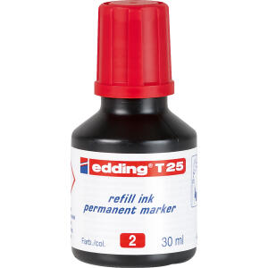 Edding Nachfülltinte T 25 rot