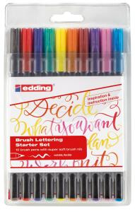 Edding Pinselstift 1340 10er-Set sortiert