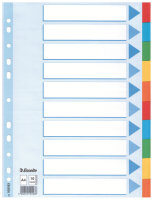 LEITZ Register blanko Karton A4 10Blatt weiß...