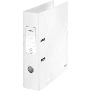 LEITZ Ordner A4 8cm Wow perlweiß 10050001