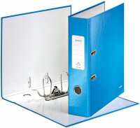 LEITZ Ordner A4 8cm Wow blau metall. 10050036