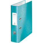 LEITZ Ordner A4 8cm Wow eisblau met. 10050051