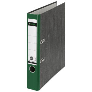 LEITZ 1050 Ordner A4 Wolkenmarmor 52 mm grün