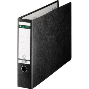 LEITZ 1073 Ordner Hartpappe 77 mm mit Griffloch für Größe A3 quer