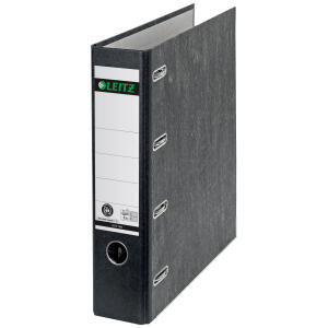 LEITZ 1092 StandardDoppelordner 2x A5 quer 75 mm schwarz