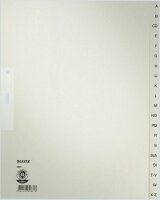 LEITZ 1201 Register A Z Papier A4 Überbreite 20Blatt...