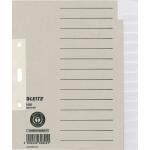 LEITZ 1225 Register Tauenpapier blanko A5 Überbreite...