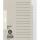 LEITZ 1225 Register Tauenpapier blanko A5 Überbreite 15 Blatt grau