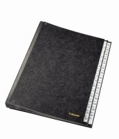 LEITZ Pultordner 131 schwarz 1114119 32 Fächer Pappe