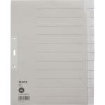 LEITZ 1222 Register Tauenpapier blanko A4 Überbreite...