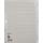 LEITZ 1222 Register Tauenpapier blanko A4 Überbreite 12 Blatt grau