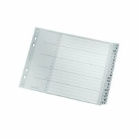 LEITZ 1262 Register A Z PP A4 Überbreite 18cm hoch...
