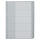 LEITZ 1284 Zahlenregister 120 PP A4 Überbreite 20Blatt grau