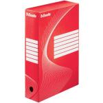 ESSELTE ArchivSchachtel DIN A4 Rückenbreite 8cm rot