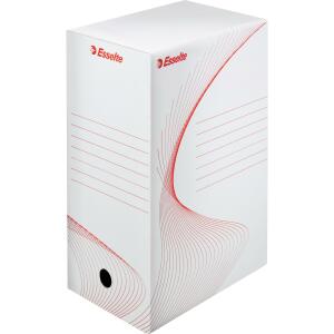 ESSELTE Ablagebox Top Archiv System weiß/rot