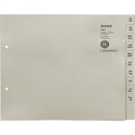 LEITZ Ordnerregister grau A 4 100 Ordner...