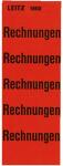 LEITZ 1502 Inhaltsschild Rechnungen selbstklebend 100...