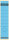 LEITZ 1640 Rückenschilder Papier lang/breit 10 Stück blau
