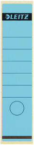 LEITZ 1640 Rückenschilder Papier lang/breit 100 Stück blau
