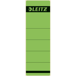 LEITZ 1642 Rückenschilder Papier kurz/breit 10 Stück grün